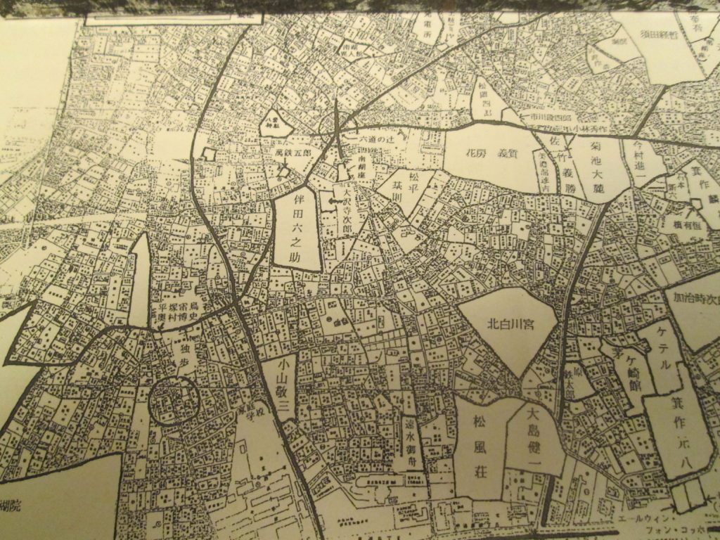小山敬三の別荘地地図