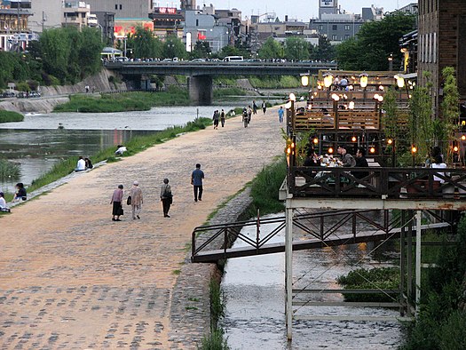 鴨川の川床