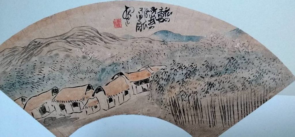 嵯峨野の夜の絵（蕪村）