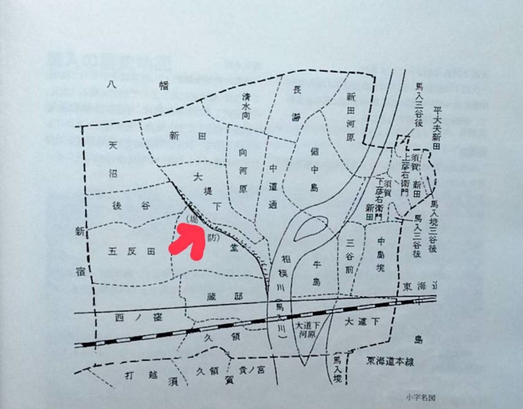馬入村地図